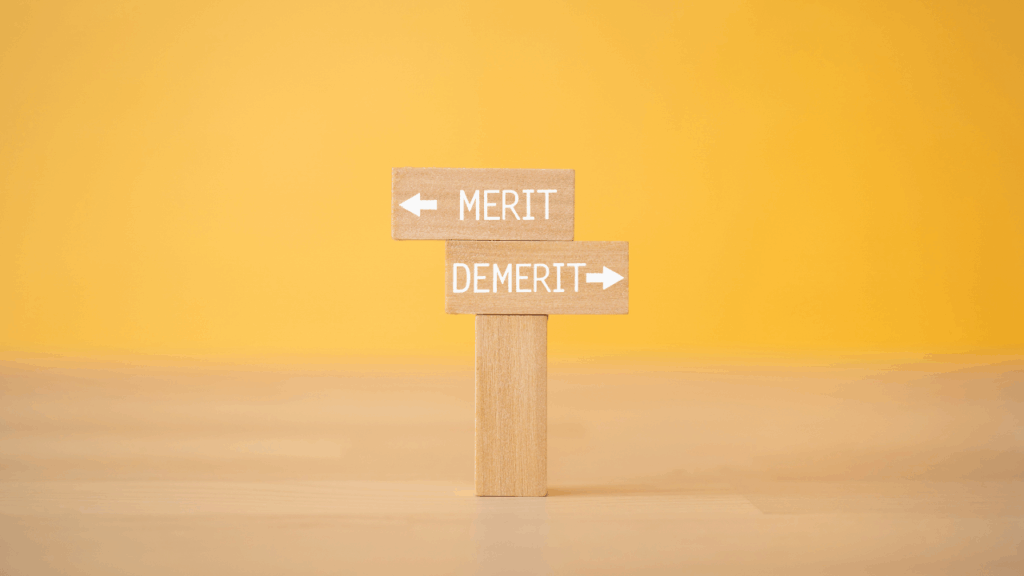 demerit