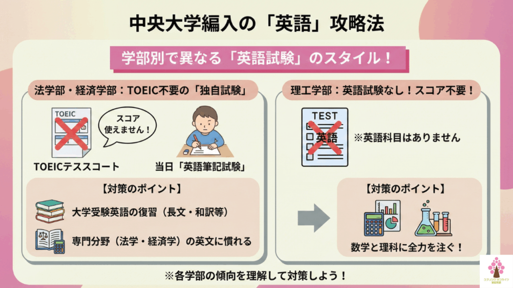 中央大学編入の「英語」攻略法