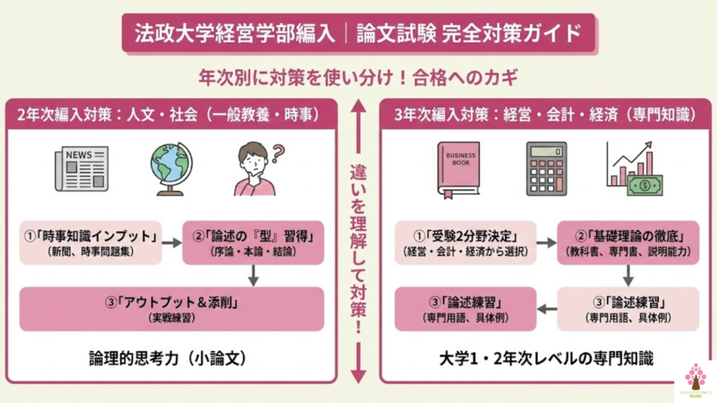 法政大学経営学部編入｜「論文」試験の完全対策ガイド